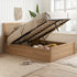 Corxley Rattan Ottoman Bed Oak